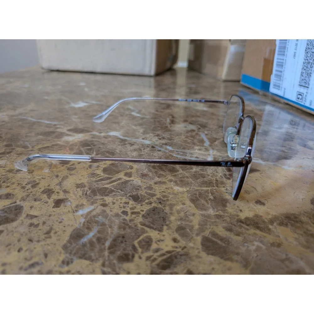 Ray-Ban Eyeglasses Frames RB6437 3038 Dark Brown Rectangle Full Rim 53-18-145
